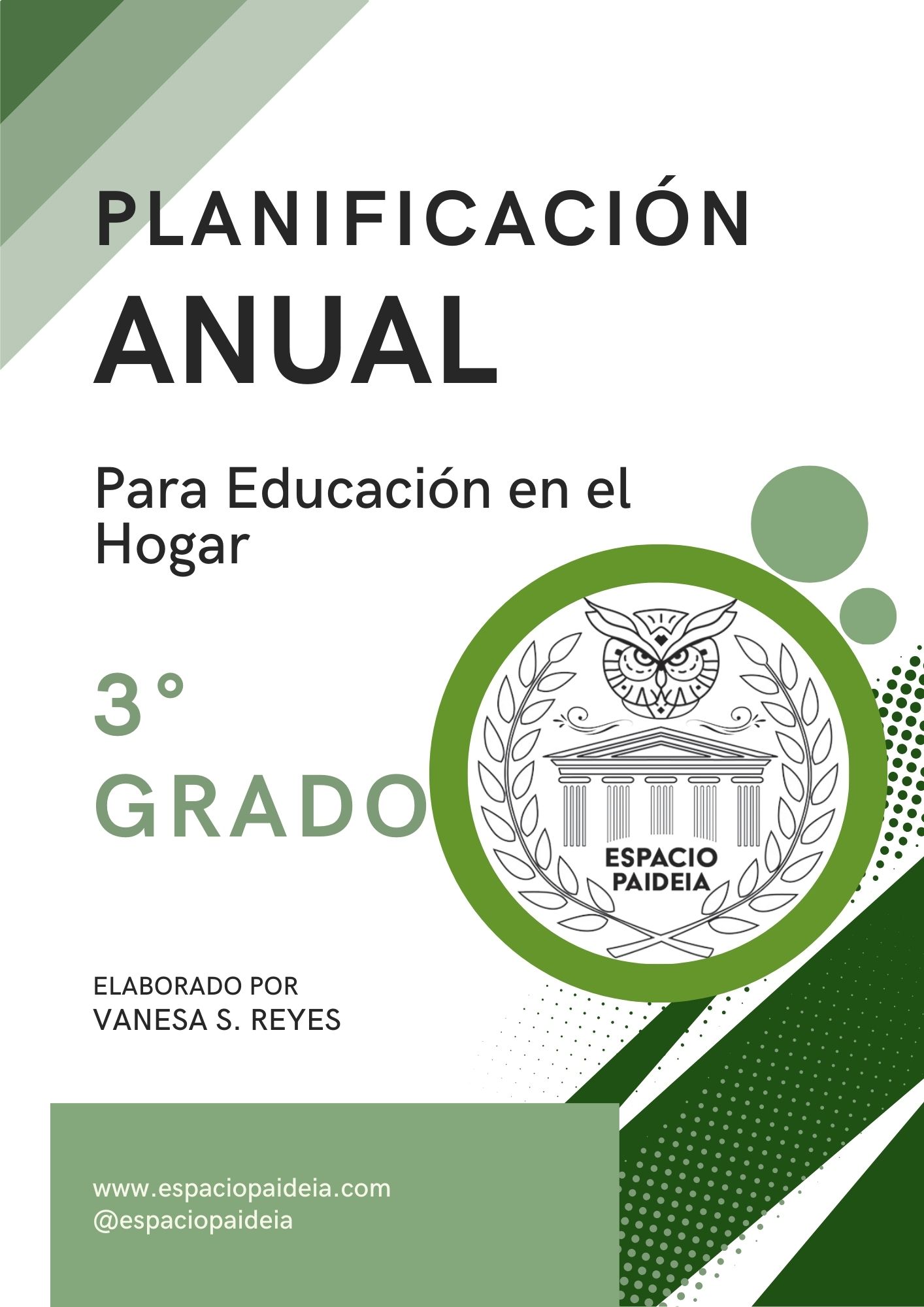 Planificación anual de Tercer grado