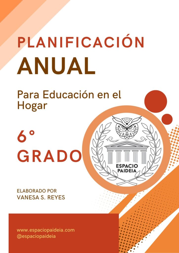 Planificación Anual de 6.º grado