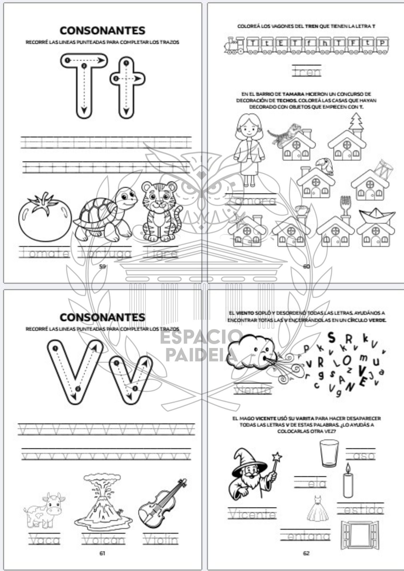 Método Paideia de Alfabetización Inicial - TOMO 1 - Impreso - Image 4