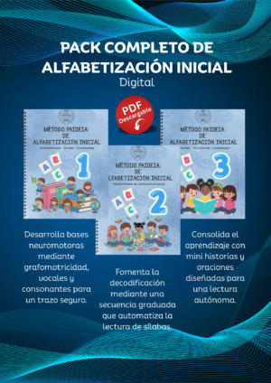 Pack Completo de Alfabetización Inicial - Digital