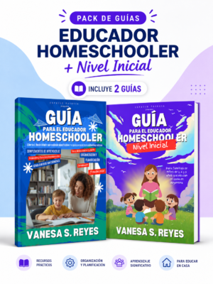 Pack de guías para educadores homeschoolers - IMPRESAS