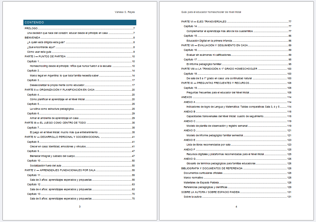 Guía para el educador homeschooler de NIVEL INICIAL - Digital - Image 2