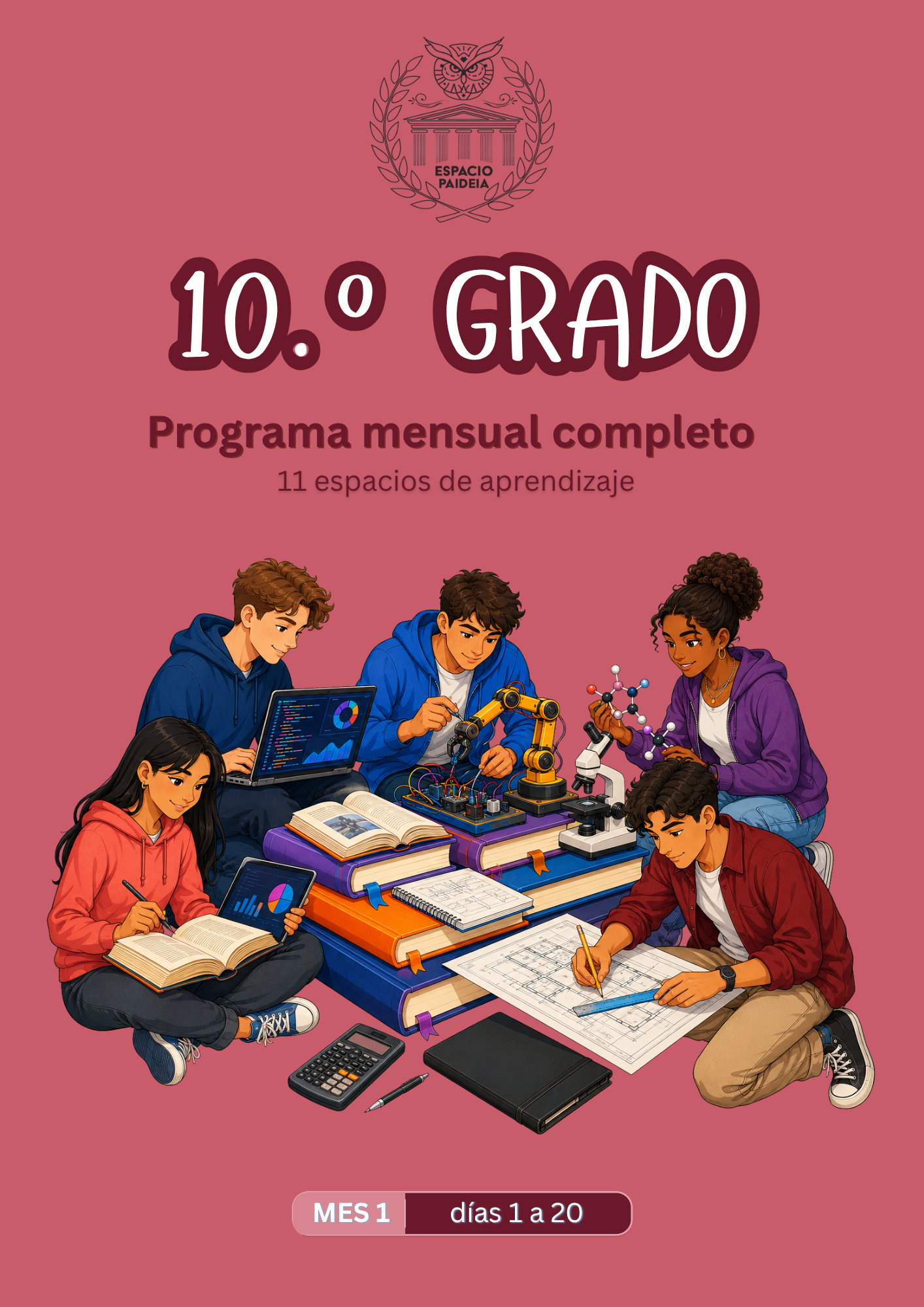 Cuadernillo mensual de Décimo grado
