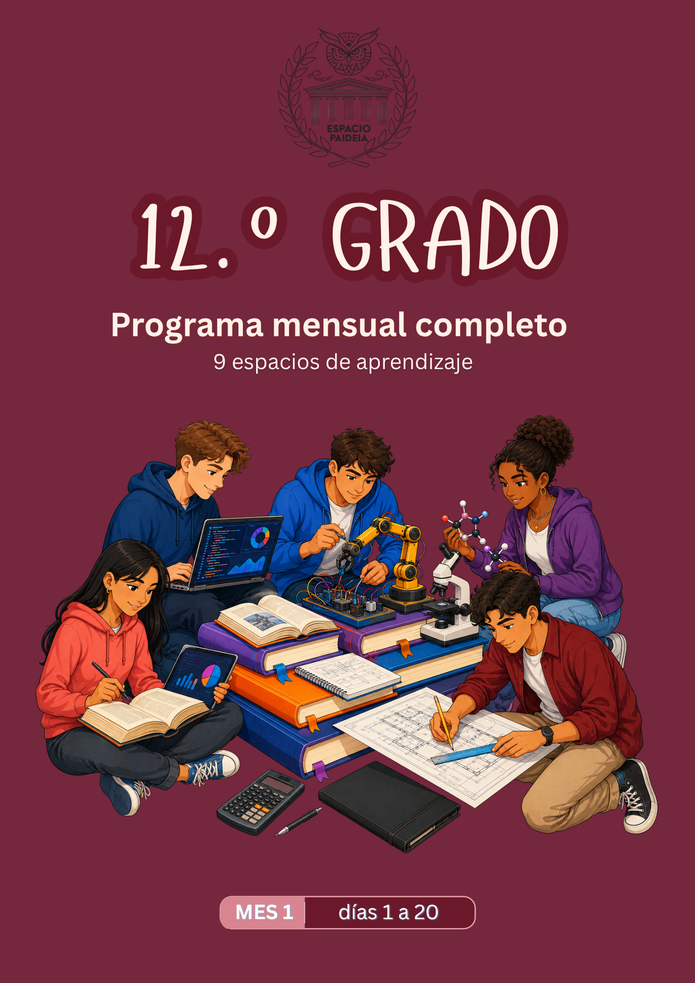 Cuadernillo mensual de Duodécimo grado