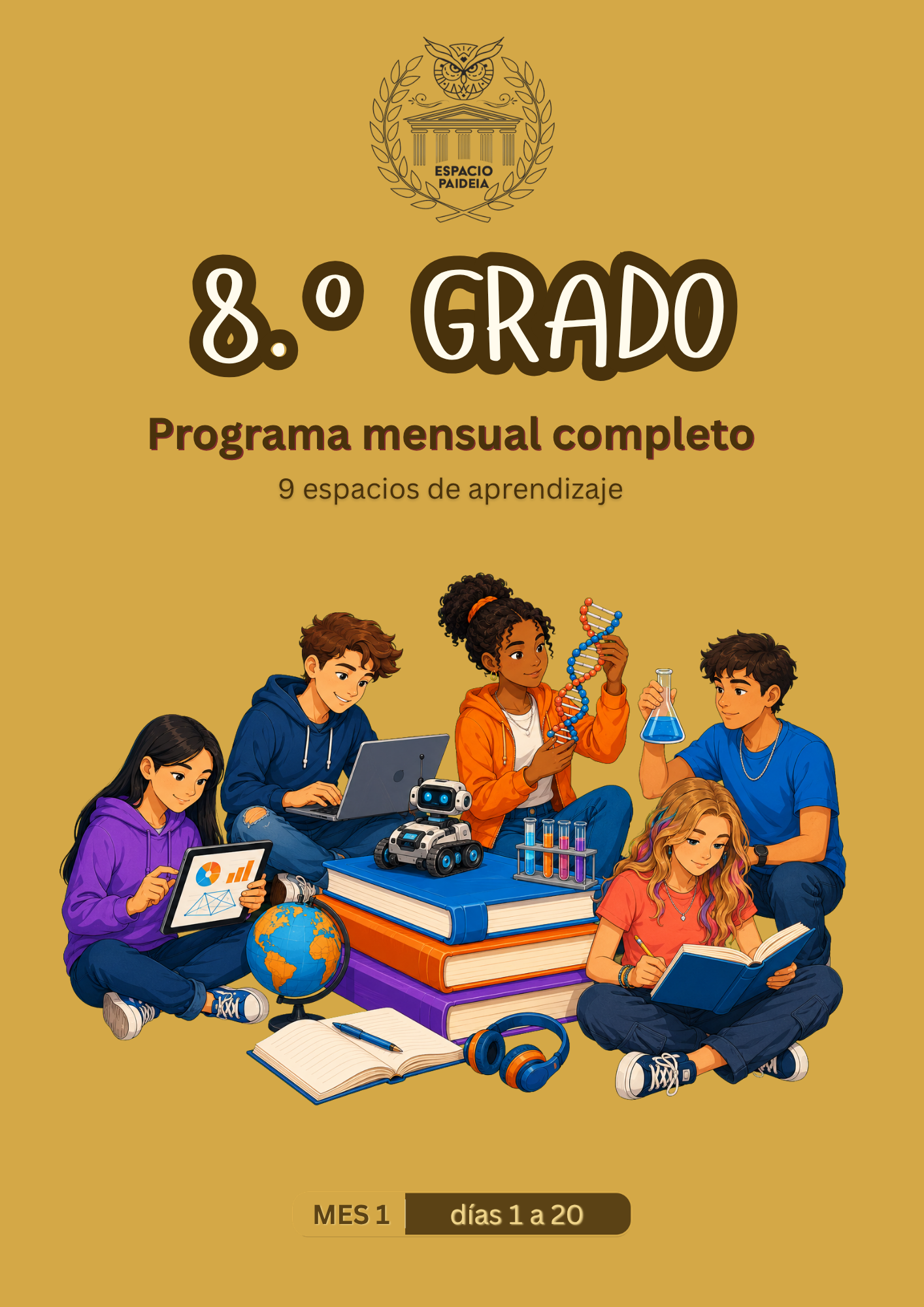 Cuadernillo mensual de Octavo grado