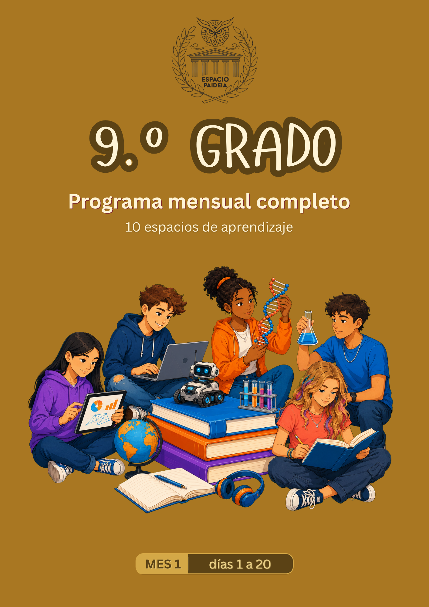 Cuadernillo mensual de Noveno grado