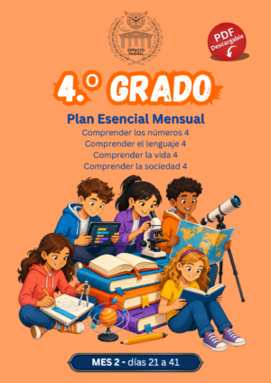 MES 2 Cuarto grado. Plan Esencial mensual - Digital