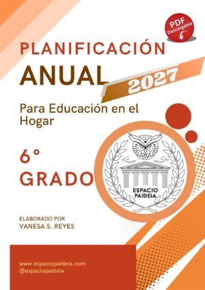 Planificación Anual 6° Grado - Digital