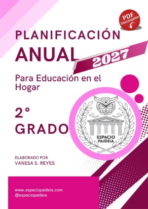 Planificación Anual 2° Grado - Digital