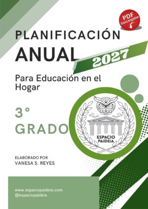 Planificación Anual 3° Grado - Digital
