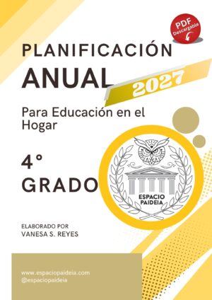 Planificación Anual 4° Grado - Digital